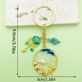 Starfish, Conch and Shell Charm Keychains Featuring Blue Starfish Across 59 Variations view 2