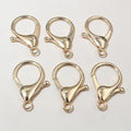 Large Lobster Clasps in Eight Metallic Finish Options view 10