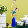 Sky-Blue Heart-Horse Royal-Blue-Tassel