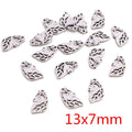 Stainless Steel Mini Charms in Twenty-Six Nature and Symbol Shapes view 6