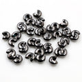 C-Shaped Crimp Bead Covers in Three Sizes and Multiple Finishes view 3