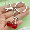 Cherry Charm Keychains in 10 Pictured Variations for Bags and Keys view 2