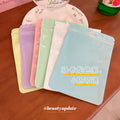 Pastel Resealable Pouches with Clear Front Windows view 3