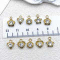 Metallic Heart Metal Charms with 11 Listed Options view 4