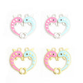 Polished Silver Gold Heart Alloy Charms in 2 Styles view 5