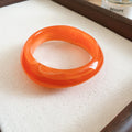 Irregular Marbled Acrylic Resin Bangle Bracelets 7 Colors view 12