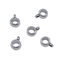 Looped Barrel Bails in Four Sizes and Two Metal Finishes view 5