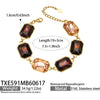 Gold Coffee Bracelet