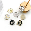 Gold-Tone Butterfly Metal Charms with 6 Listed Options view 4