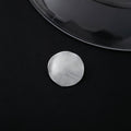 Hammered Round Disc Gold and Silver Statement Brooches view 3