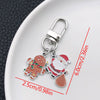 Silver Gingerbread Santa