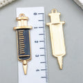 Enamel Zinc Alloy Ambulance Medicine Box Doctor Chart First Aid Kit Charm Pendant for DIY Nurse Jewelry
