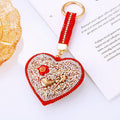 Jeweled Heart Keychains in Gradient and High Heel Lipstick Styles view 11