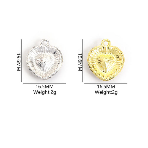 Main image 2 showing crystal heart charms and their visible colors and details