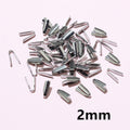 Stainless Steel Fold Over Crimp Ends in Seven Shapes view 12