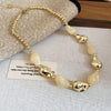Cream Necklace