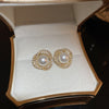 Pearl Halo Earrings