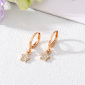 Gold and Silver Tone Crystal Feather Star Heart and Cloud Earrings view 5