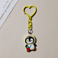 Penguin Figure Heart-Clasp Charms in Six Bright Colors view 6