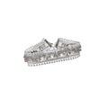 White Lace Crystal Choker Necklaces in Two Designs view 5