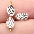 9.3x5.9x3mm 0.52g Multicolor Zinc Alloy Leaf Small Hole Loose Metal Beads for DIY Bracelet Jewelry Making