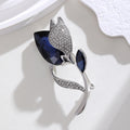 Pink Tulip Crystal Two Designs Metal Brooch Pin for Jackets and Lapels view 5