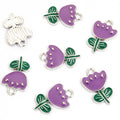 Pastel Tulip Enamel Charm Collection for Jewelry Making view 11