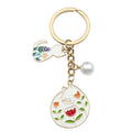 Cat Charm Keychains Featuring Chain Across 33 Pictured Variations view 8