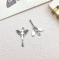 Metallic Dragonfly and Bear Metal Charms with 32 Listed Options view 11