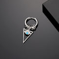 Silver Tone Evil Eye Charm Huggie Hoop Earrings Eleven Styles view 7