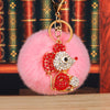 Pink-Pom Ball-Mouse