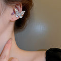 Seven Mixed Butterfly Crystal Rings And Left Or Right Ear Clips view 8