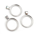 Open Round Round Pendant Bezel Blank for Cabochon Craft view 3