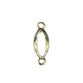 Antique Bronze Oval Double Loop Jewelry Connectors view 4
