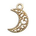 Gold-Tone Moon and Sun Metal Charms with 33 Listed Options view 12