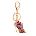 Rhinestone High Heel Sandal Keychain, Seven Style Options view 5