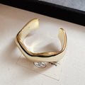Sixteen Gold Or Silver Wave Crossed Openwork And Wide Cuff Designs view 1