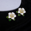 White Green Flower