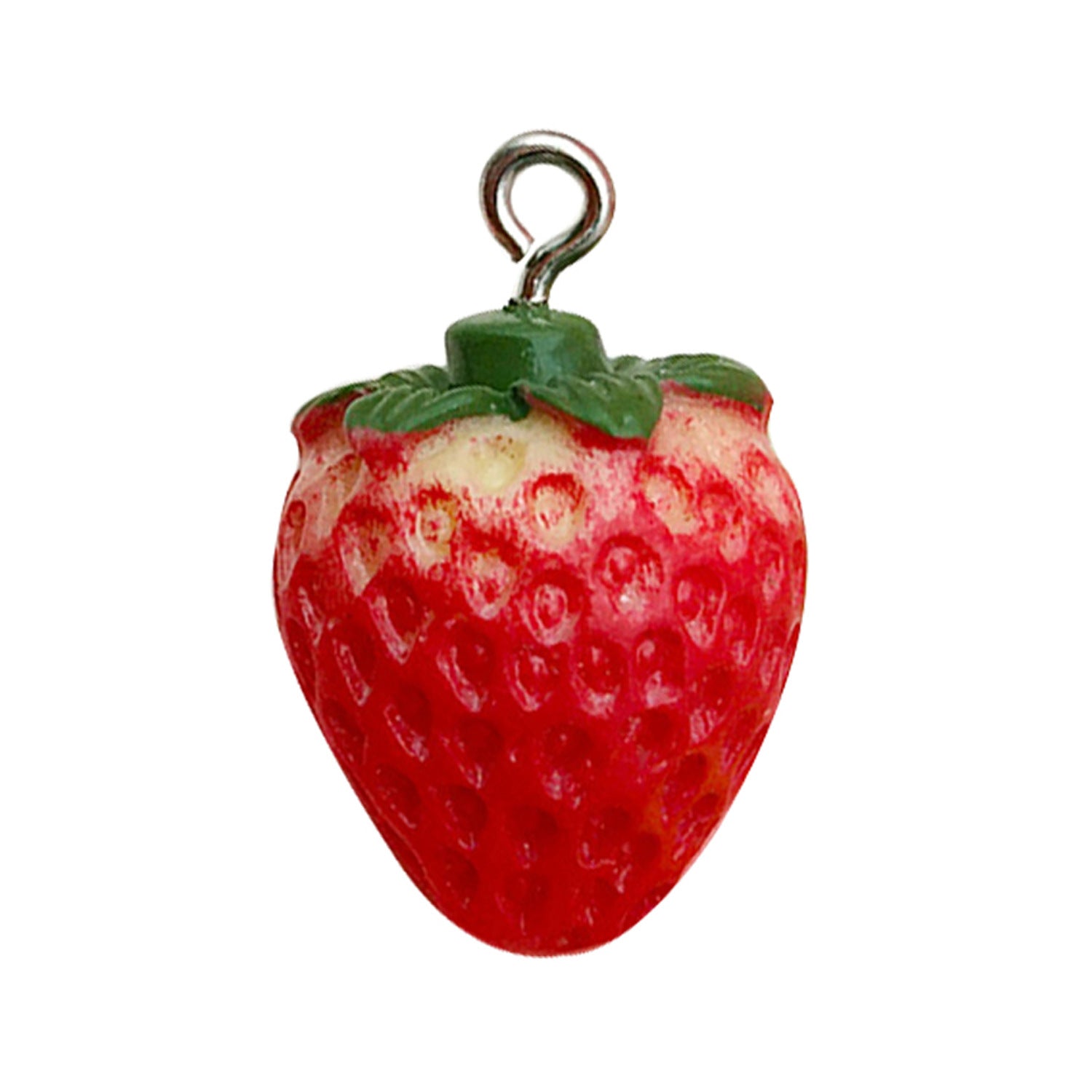Acrylic 3D Simulation Fruit Charm Pendant for DIY Earrings Necklace Keychain