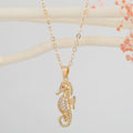 Gold Tone Crystal Animal Pendant Necklaces in Five Designs view 4