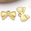 Gold-Tone Bow and Butterfly Metal Charms with 10 Listed Options view 11