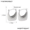 Silver Hoops