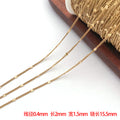 Gold-Tone Jewelry Chain Jewelry Findings with 32 Listed Options view 5