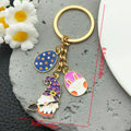 Holiday Gnome and Easter Egg Enamel Keychains, 10 Designs view 8