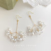Crystal Flower Tassels