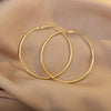 Gold 6cm Hoops