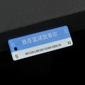 Acrylic Road Sign Charm Pendant with Pinyin Text Three Designs view 4