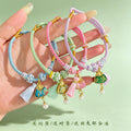 Woven Cord Zongzi Charm Tassel Bracelets Four Colors view 1