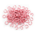 Color-Coated Open Jump Rings in Three Sizes and Ten Colors view 3