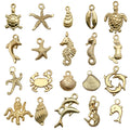 Yellow Seashell and Starfish Shell Charms with 29 Listed Options view 12